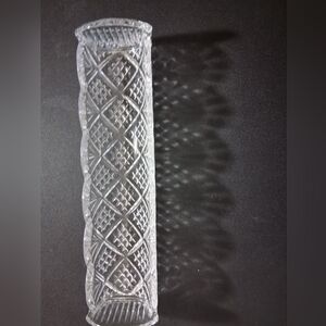 Elegant Clear Glass Vase